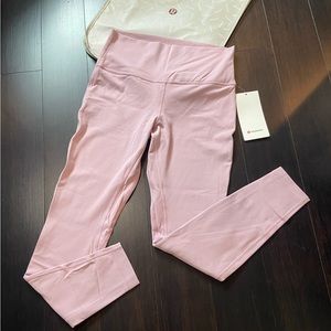 LULULEMON ALIGN HR LEGGINGS 28” in PINK PEONY (PKPI) SZ 10 NWT